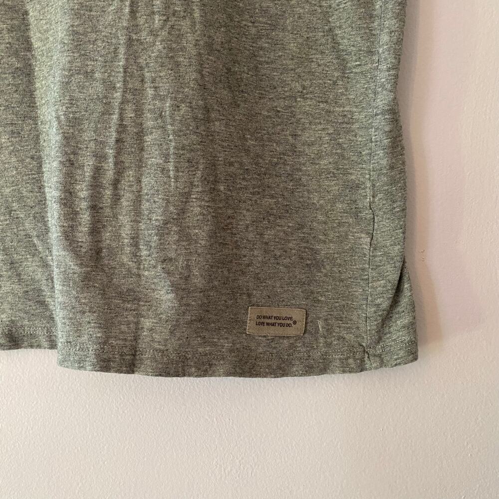 Life Is Good Gray Basic T-Shirt Normcore Casual Cotton Women's size Medium - Picture 5 of 7